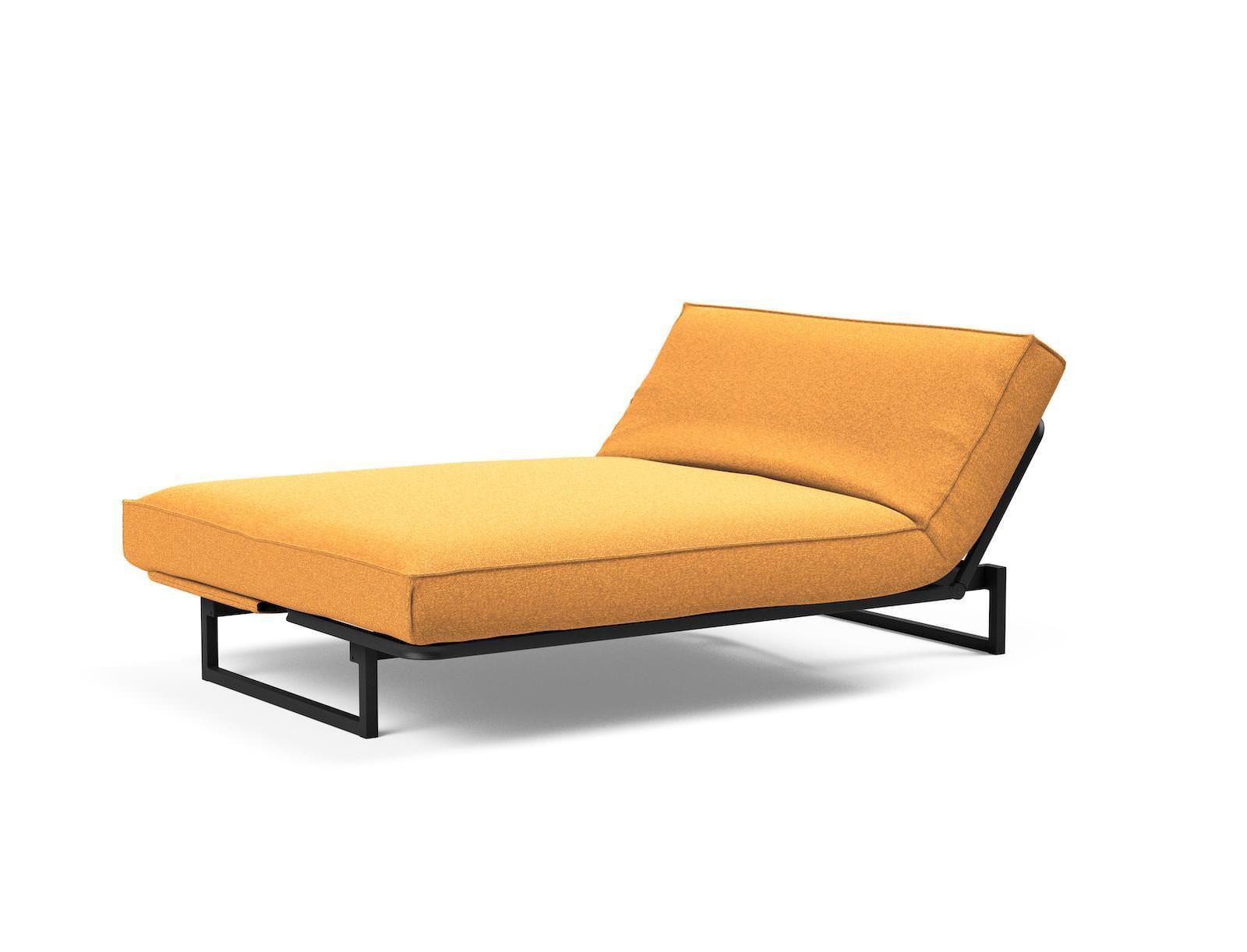 Divano letto matrimoniale sfoderabile Fraction 140 - 536 Bouclé Ochre