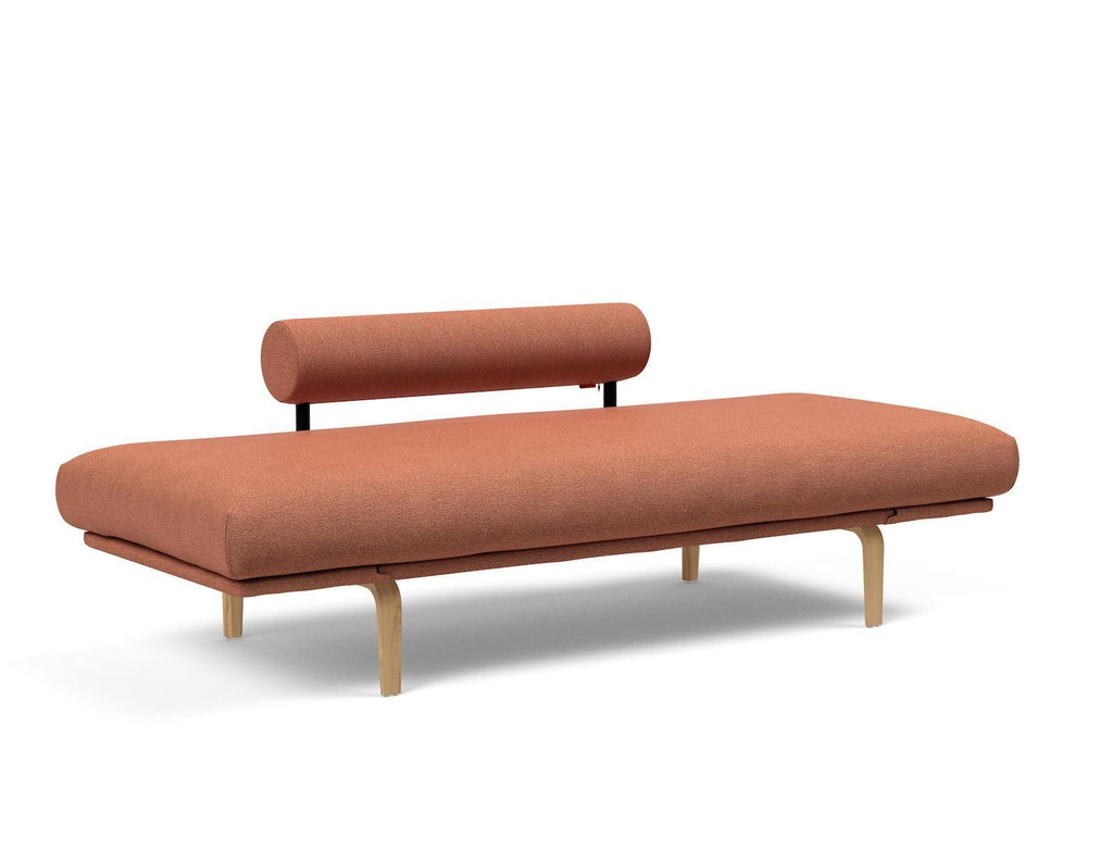 Divano letto singolo sfoderabile Rollo - 301 Weda Rust
