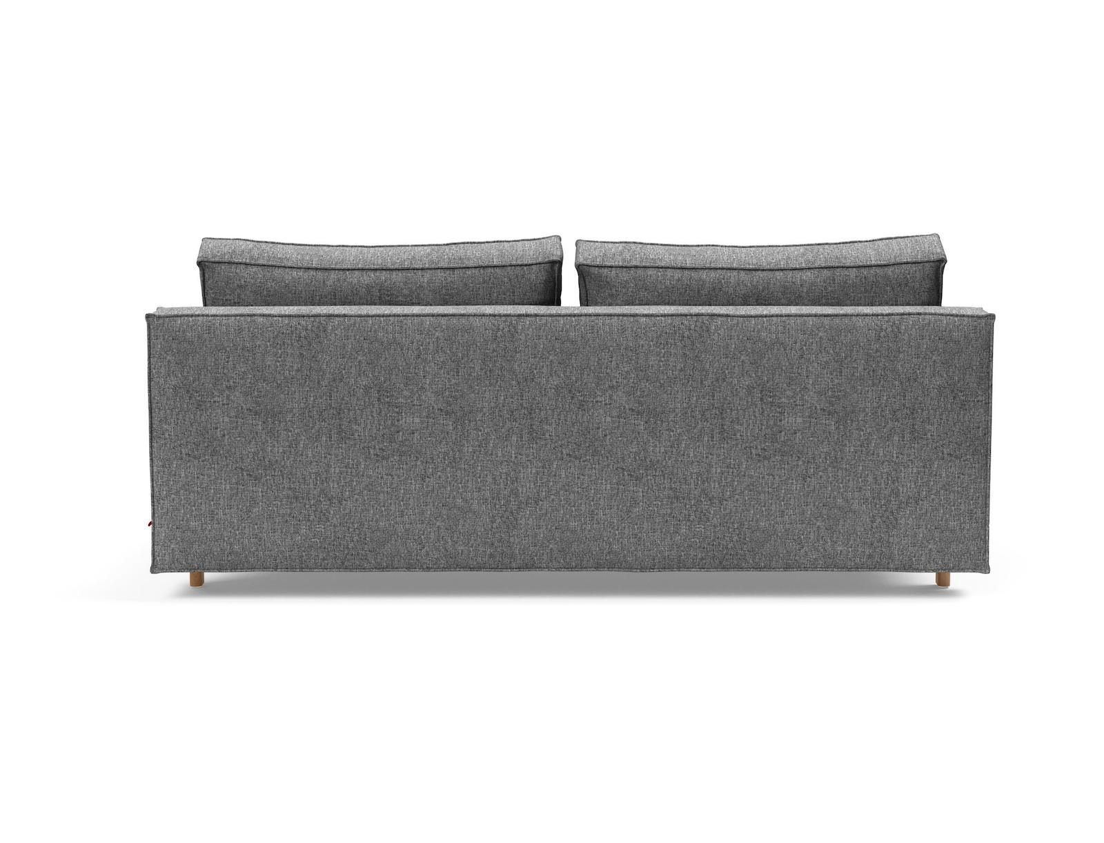 Divano letto alla francese Sly Wood - 563 Twist Charcoal