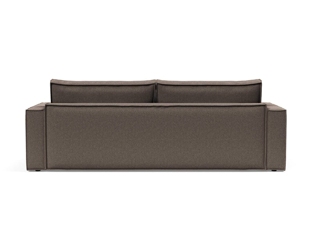 Divano letto matrimoniale Newilla - 530 Bouclé Taupe