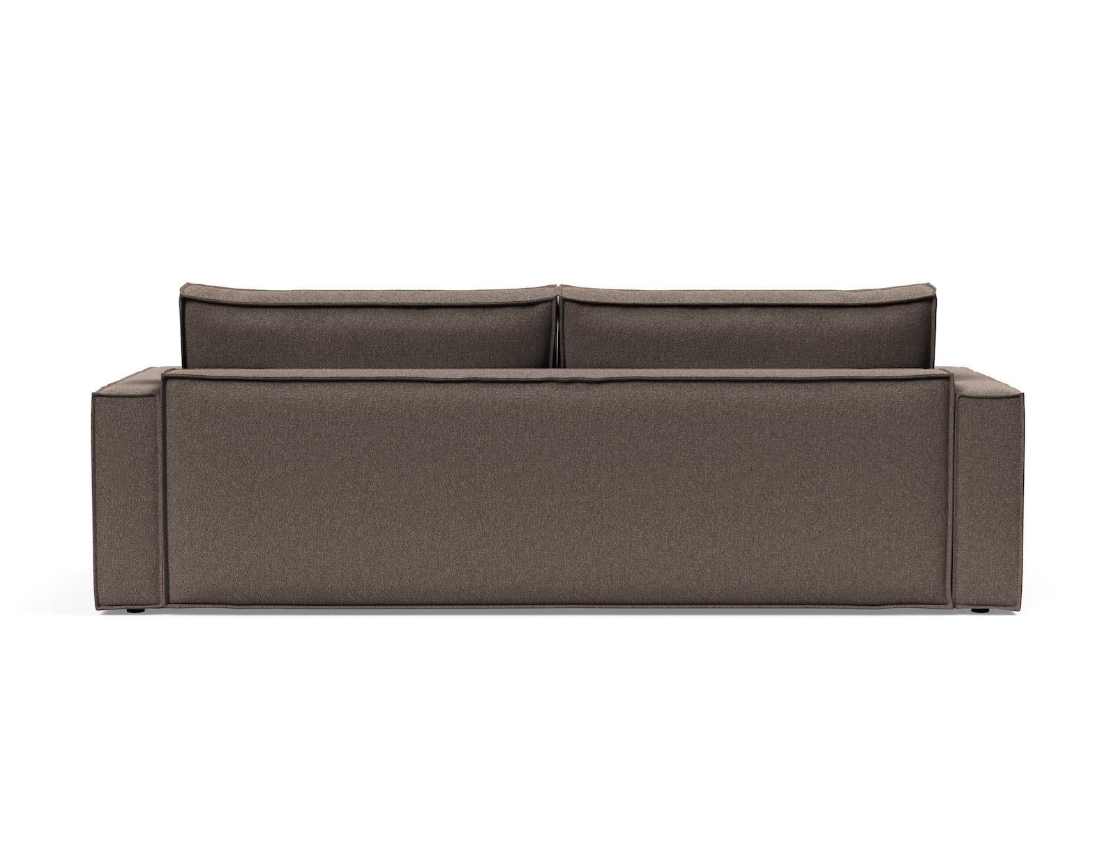 Divano letto matrimoniale Newilla - 530 Bouclé Taupe