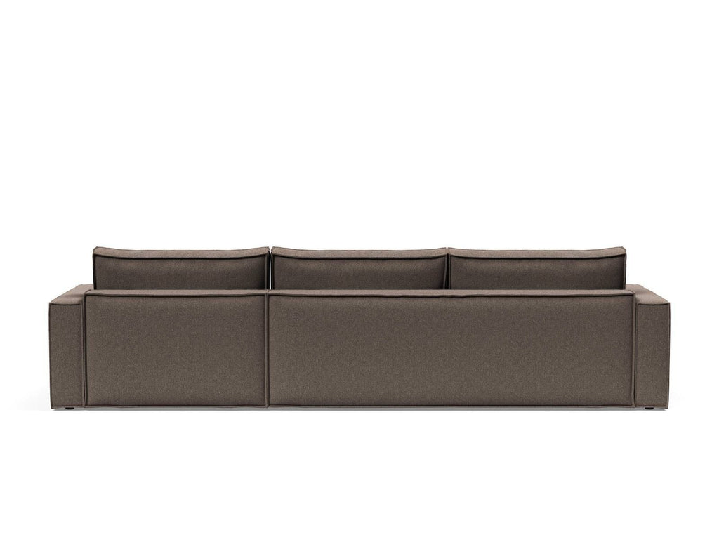 Divano letto matrimoniale Newilla - 530 Bouclé Taupe