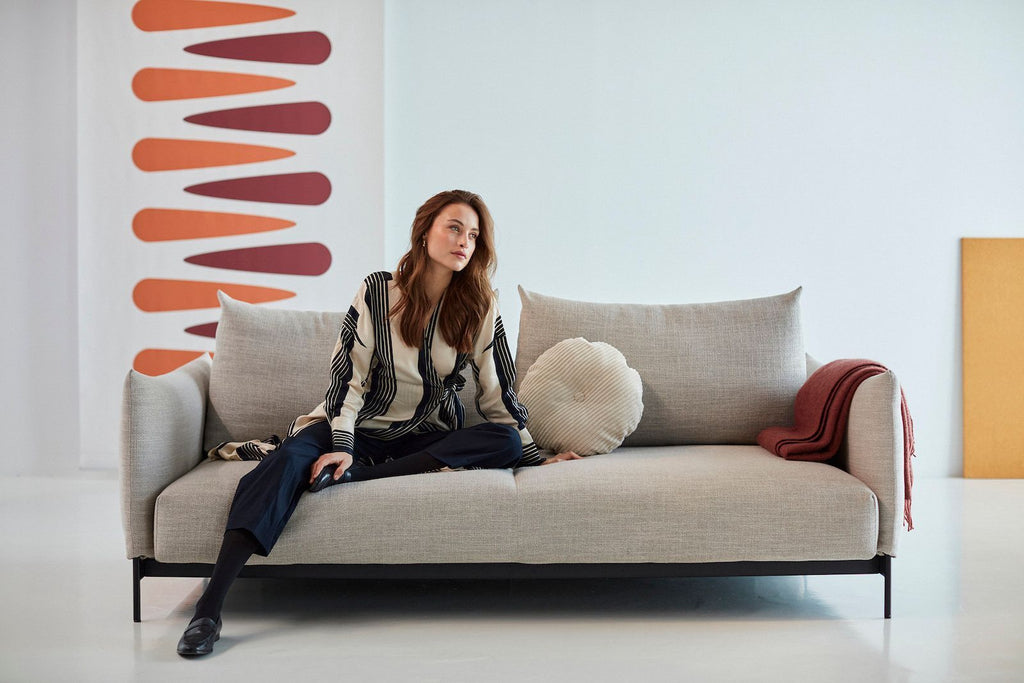 Divano letto matrimoniale Malloy - 579 Kenya Gravel