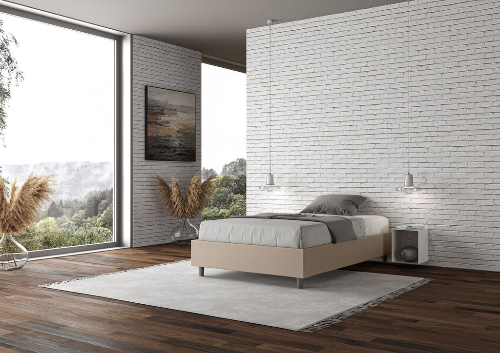 Letto contenitore una piazza e mezza sommier Dynasty