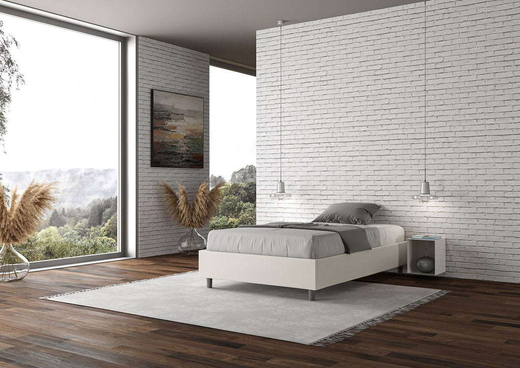 Letto contenitore una piazza e mezza sommier Dynasty