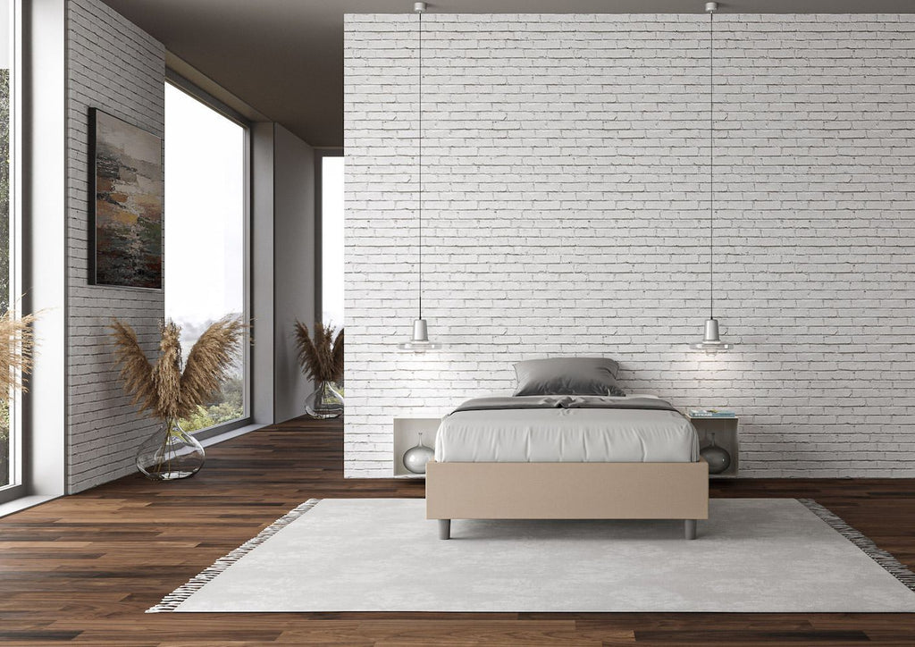 Letto contenitore una piazza e mezza sommier Dynasty