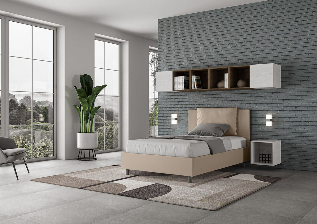 Letto con contenitore una piazza e mezza Brignoles