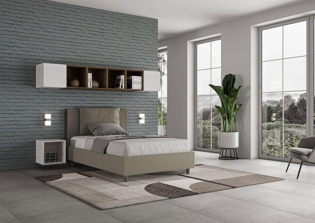 Letto con contenitore una piazza e mezza Brignoles