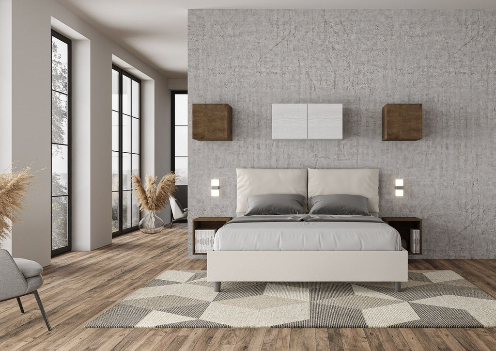 Letto matrimoniale con contenitore Brignoles