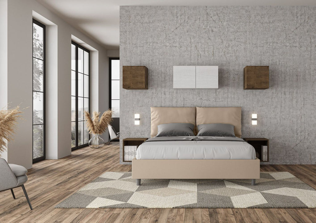 Letto matrimoniale con contenitore Brignoles
