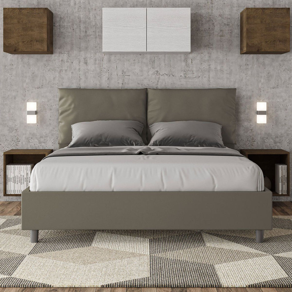 Letto matrimoniale con contenitore Brignoles