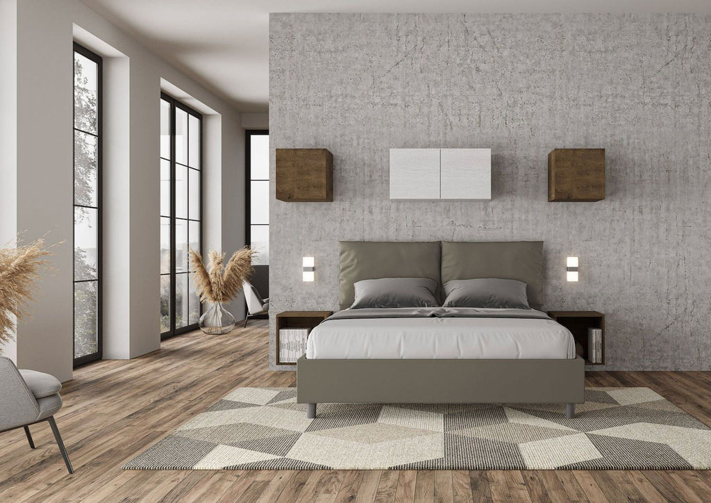 Letto matrimoniale con contenitore Brignoles