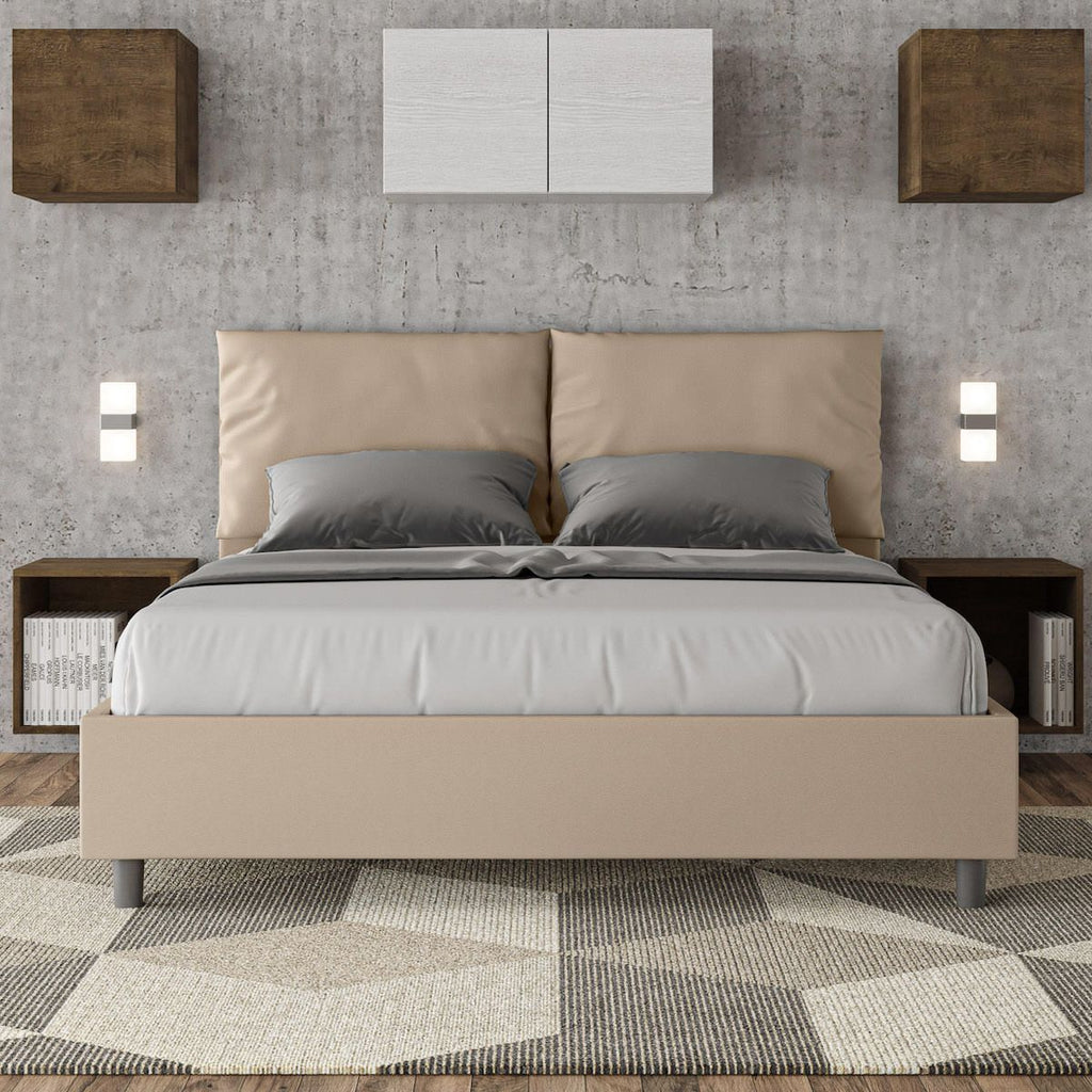 Letto matrimoniale con contenitore Brignoles