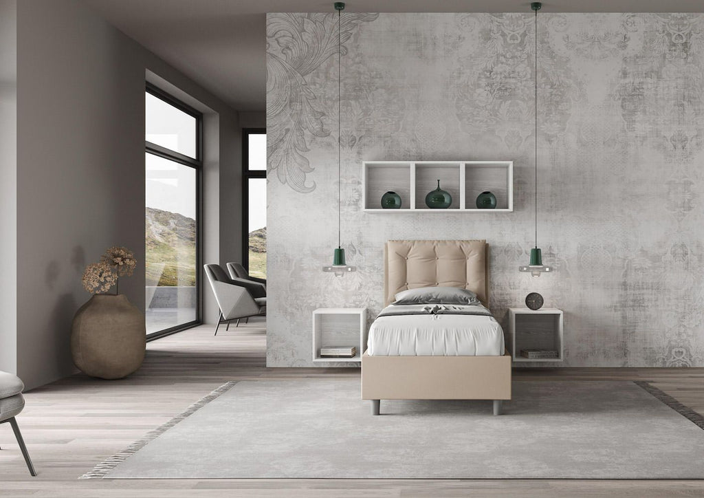 Letto singolo moderno con contenitore Martigues