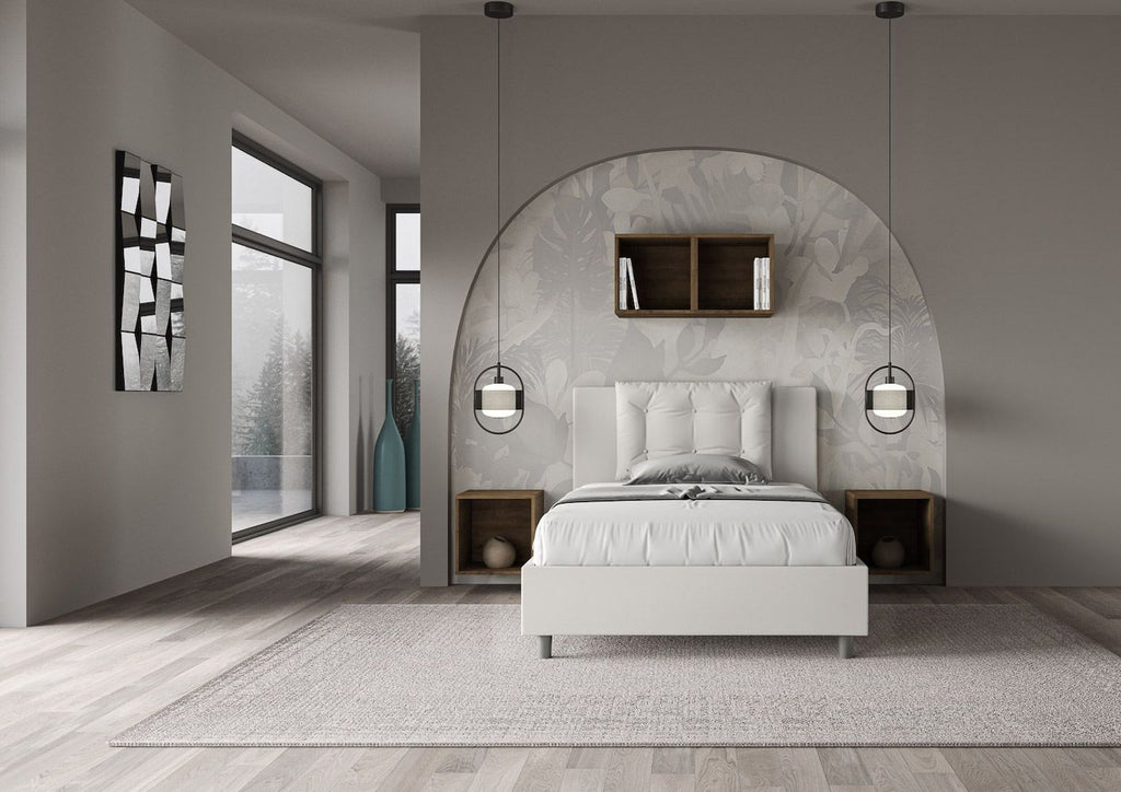 Letto ad una piazza e mezza con contenitore Martigues