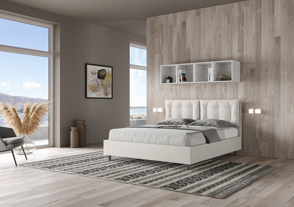 Letto contenitore matrimoniale design moderno Martigues