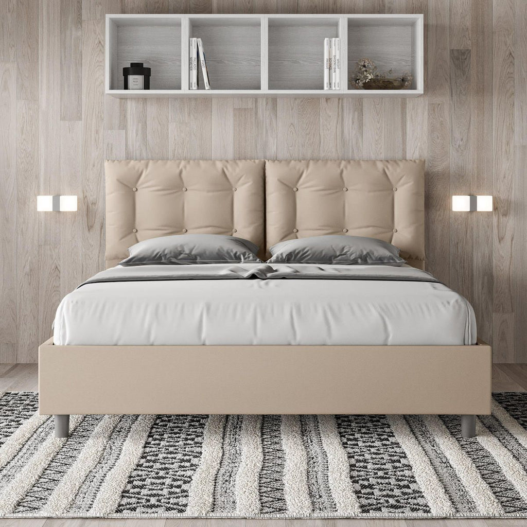 Letto contenitore matrimoniale design moderno Martigues