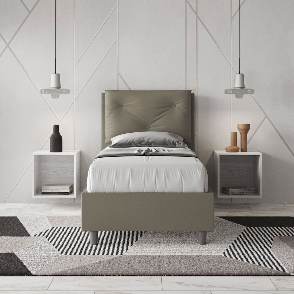 Letto singolo con contenitore Auxerre