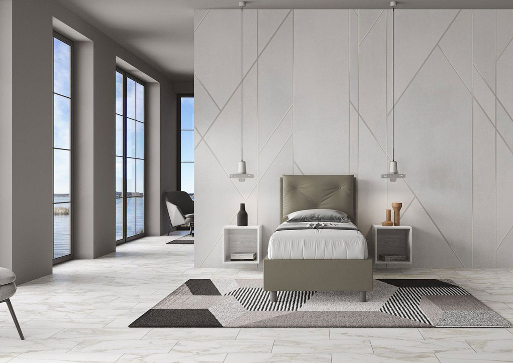Letto singolo con contenitore Auxerre