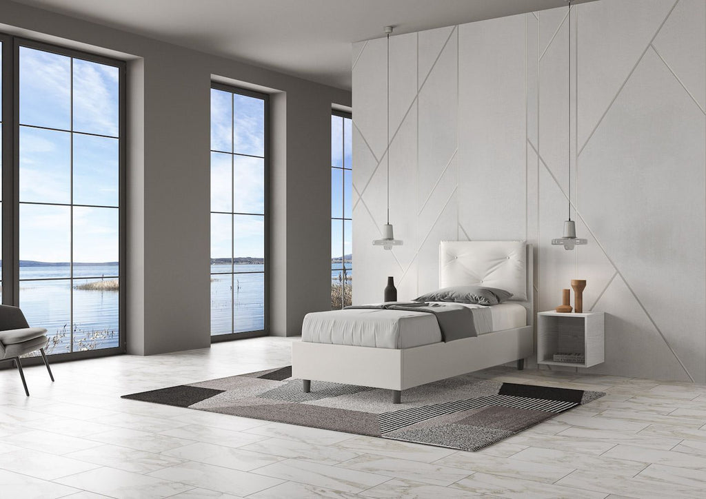Letto singolo con contenitore Auxerre