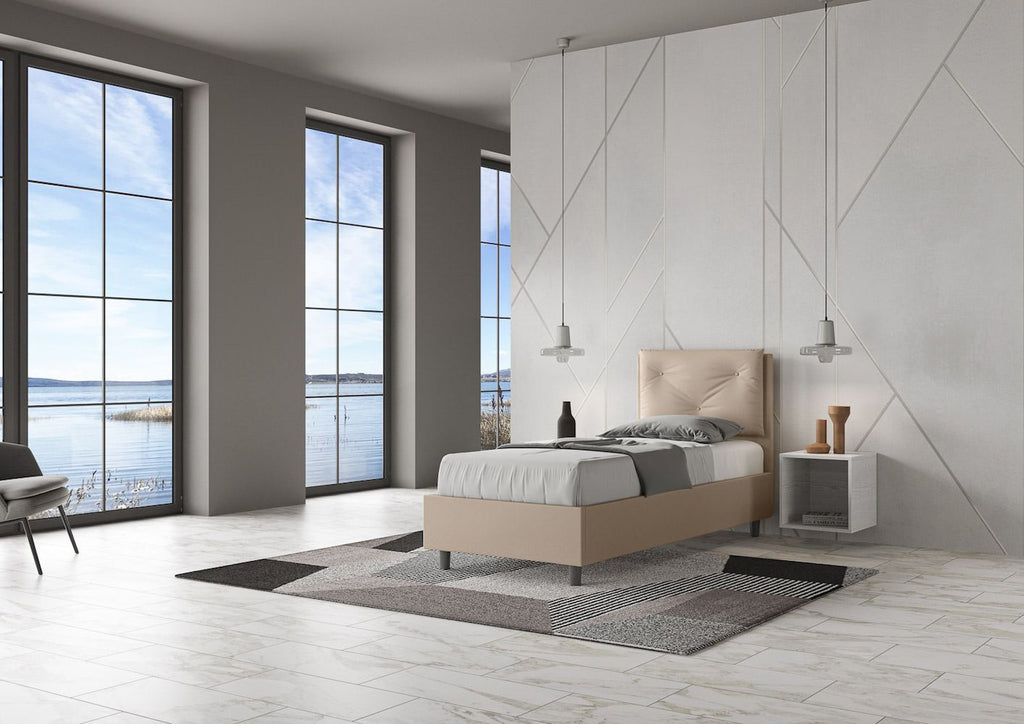 Letto singolo con contenitore Auxerre