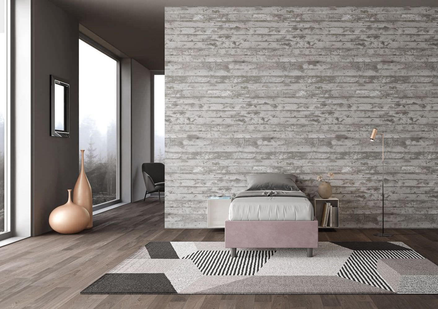 Letto singolo contenitore senza testata Dynasty Color