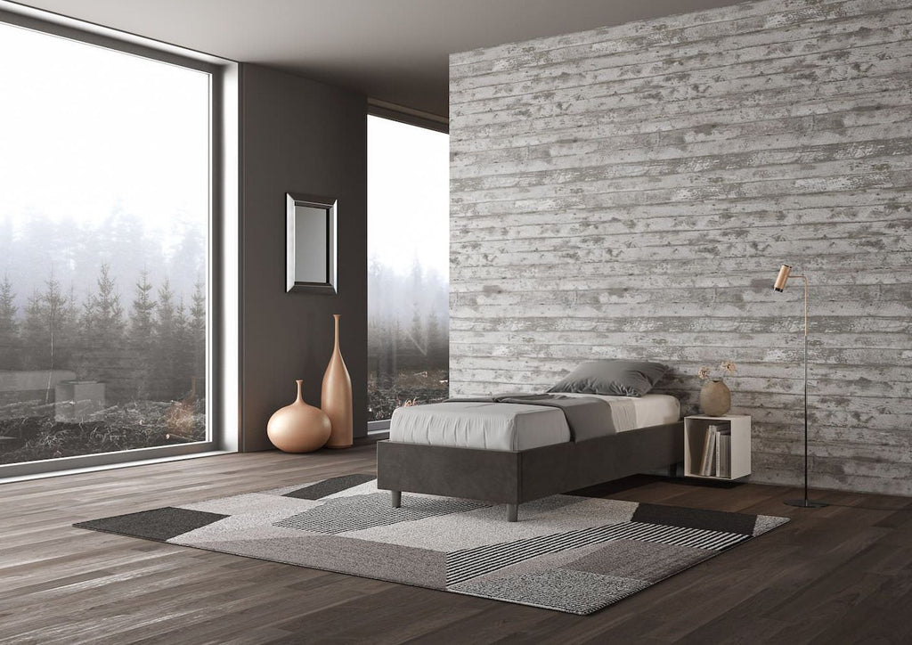 Letto singolo contenitore senza testata Dynasty Color