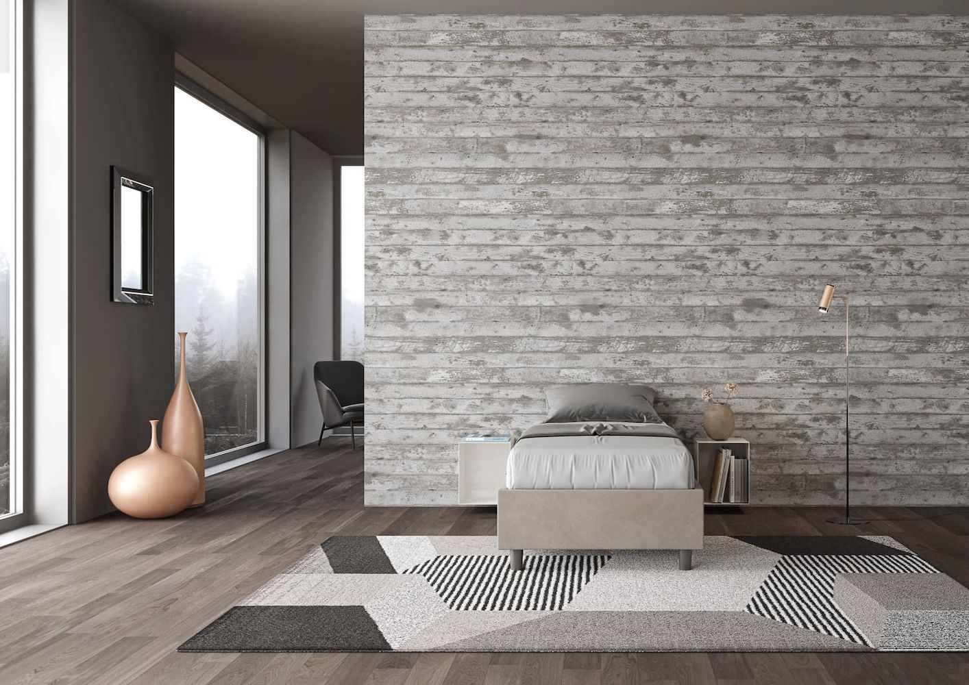 Letto singolo contenitore senza testata Dynasty Color