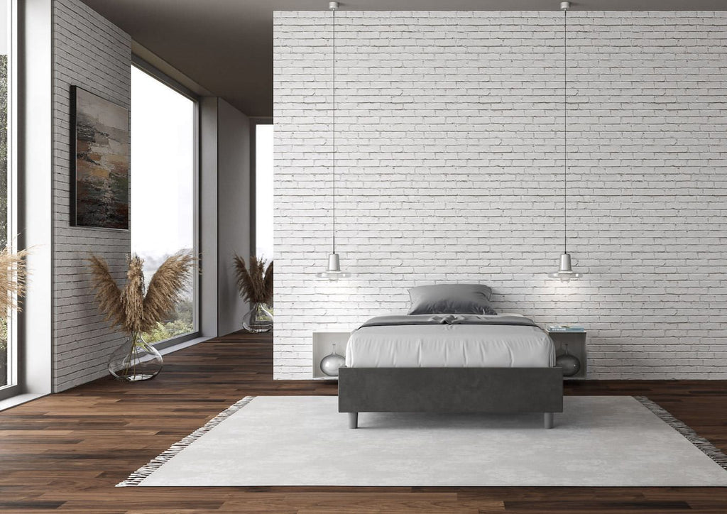 Letto contenitore una piazza e mezza senza testata Dynasty Color