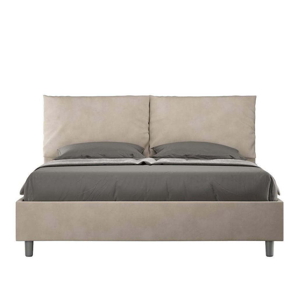 Letto matrimoniale con contenitore Brignoles Color