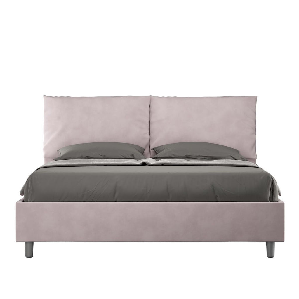 Letto matrimoniale con contenitore Brignoles Color