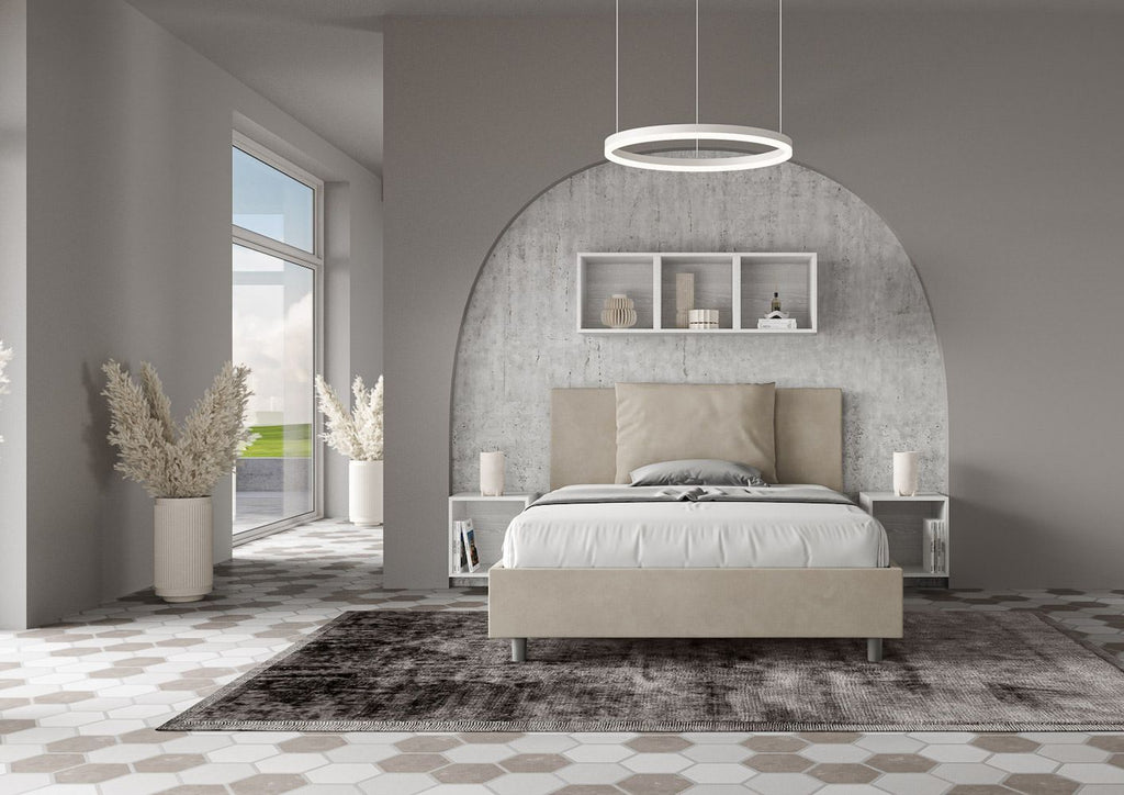 Letto alla francese con contenitore Brignoles