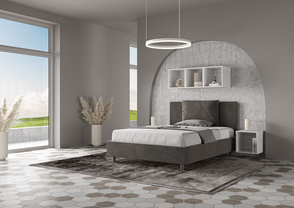 Letto alla francese con contenitore Brignoles