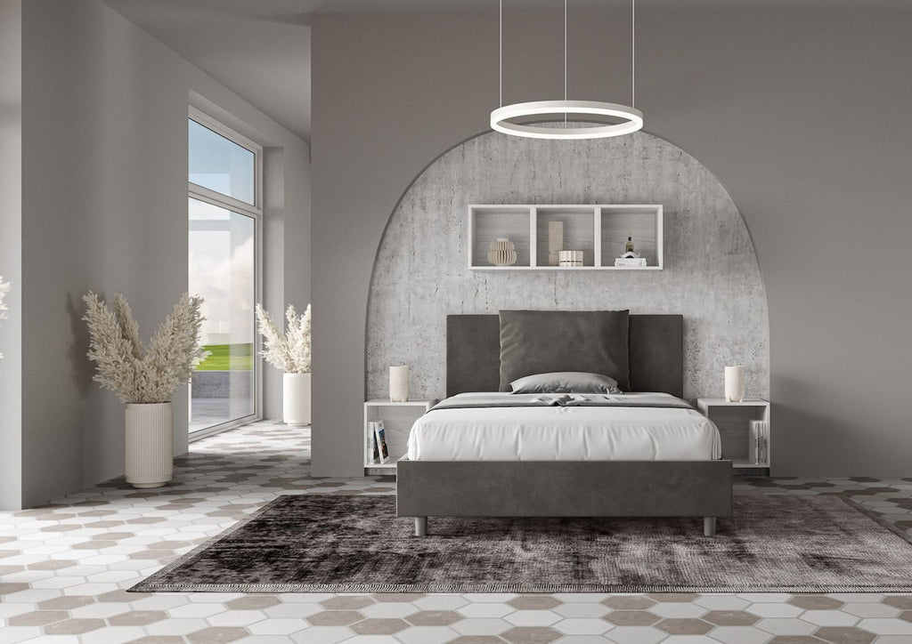 Letto alla francese con contenitore Brignoles