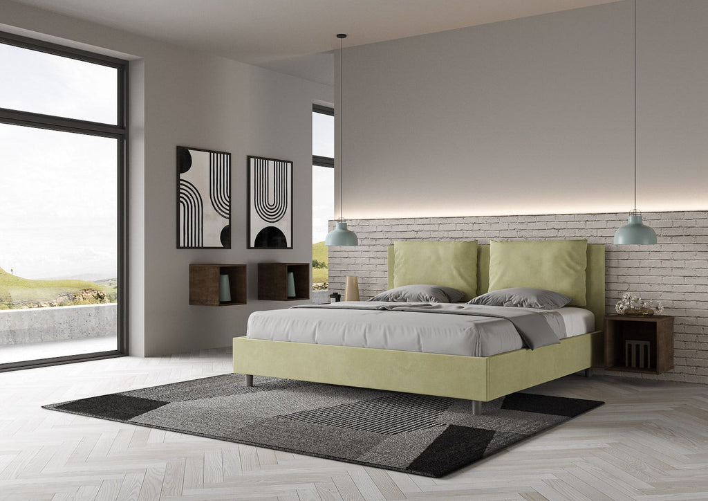 Letto matrimoniale king size con contenitore Brignoles