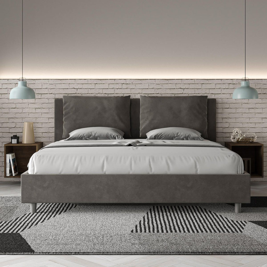 Letto matrimoniale king size con contenitore Brignoles