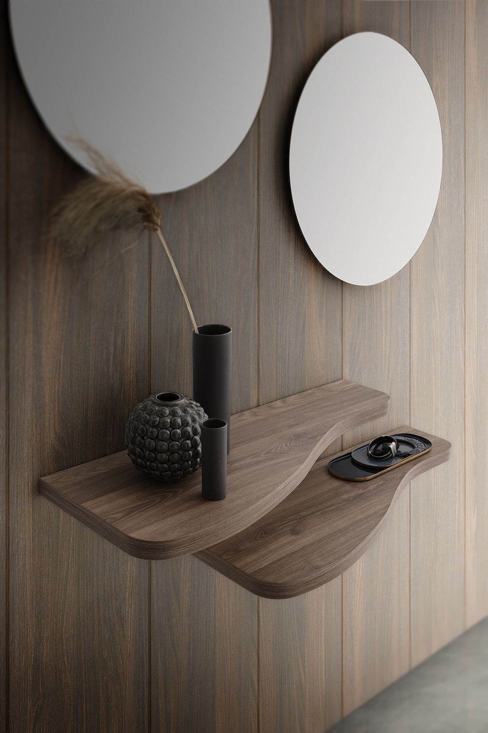 Mobili da ingresso con specchi e mensole Timmy 4