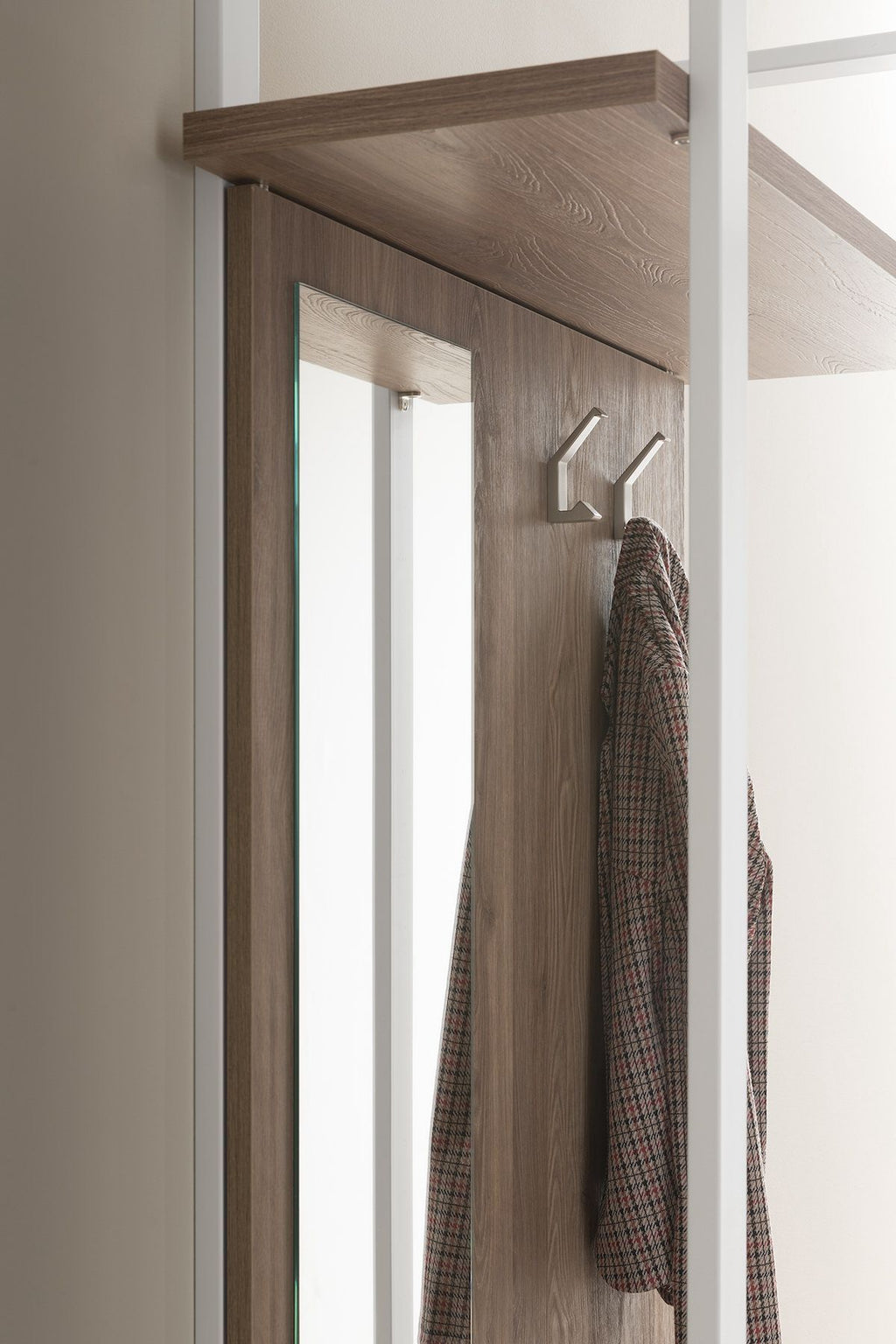 Mini guardaroba da ingresso in metallo in legno Lilac