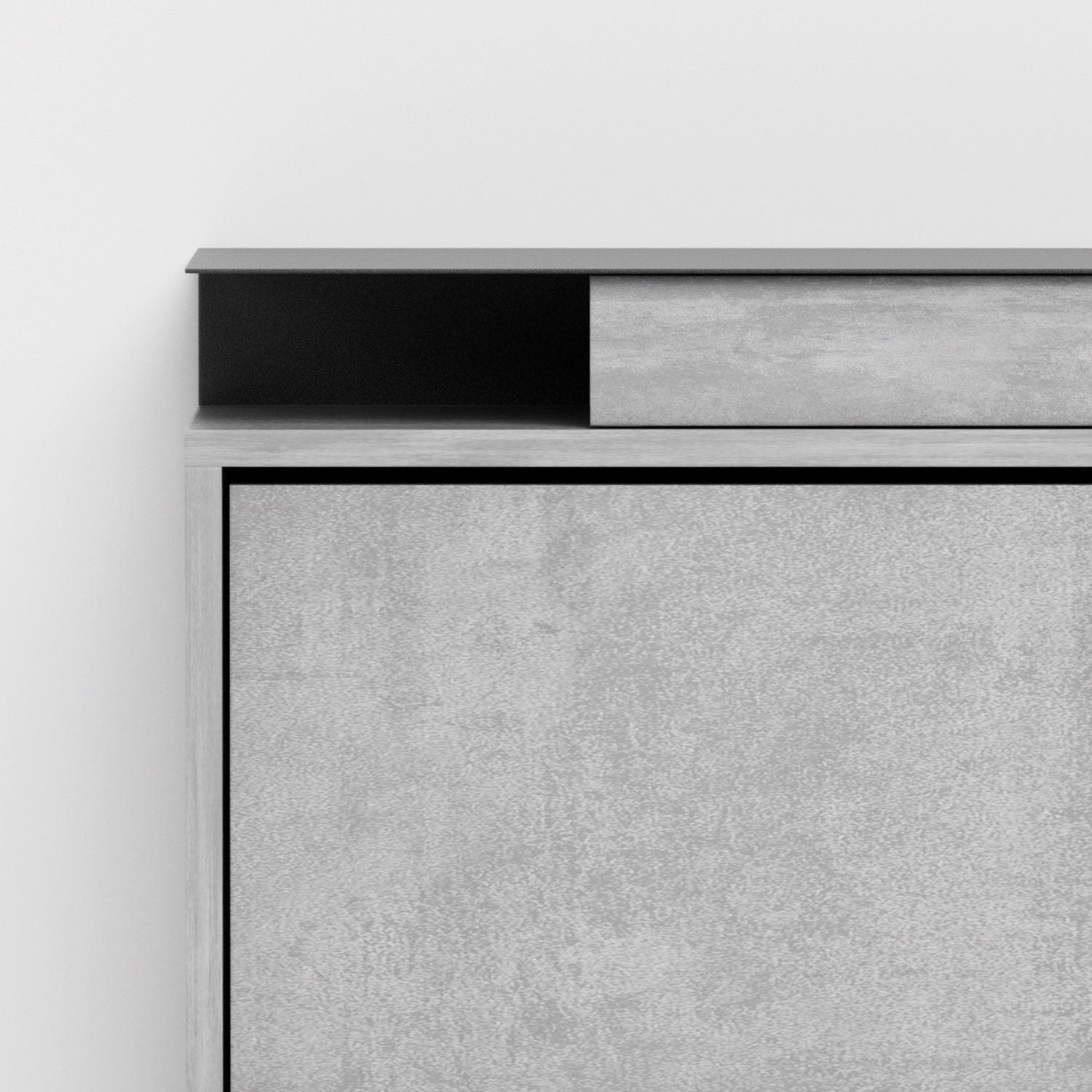 Consolle allungabile con sedie pieghevoli interne Newton-Comp3