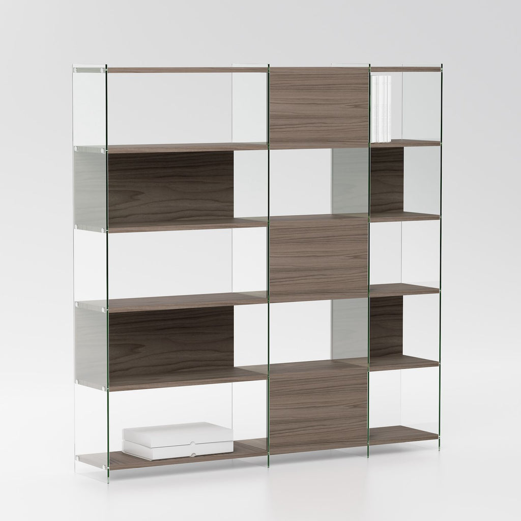 Libreria bifacciale separa ambienti Tibor6