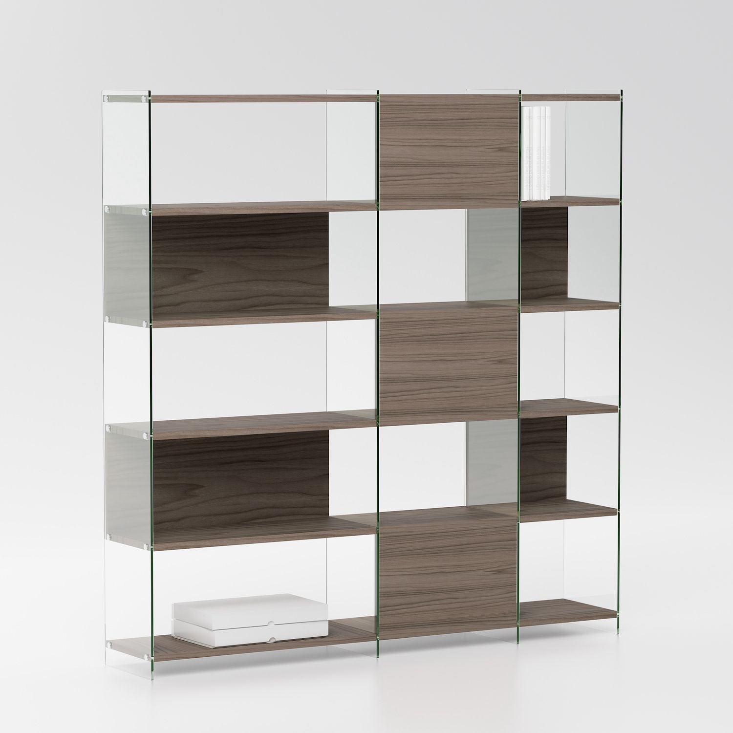 Libreria bifacciale separa ambienti Tibor6