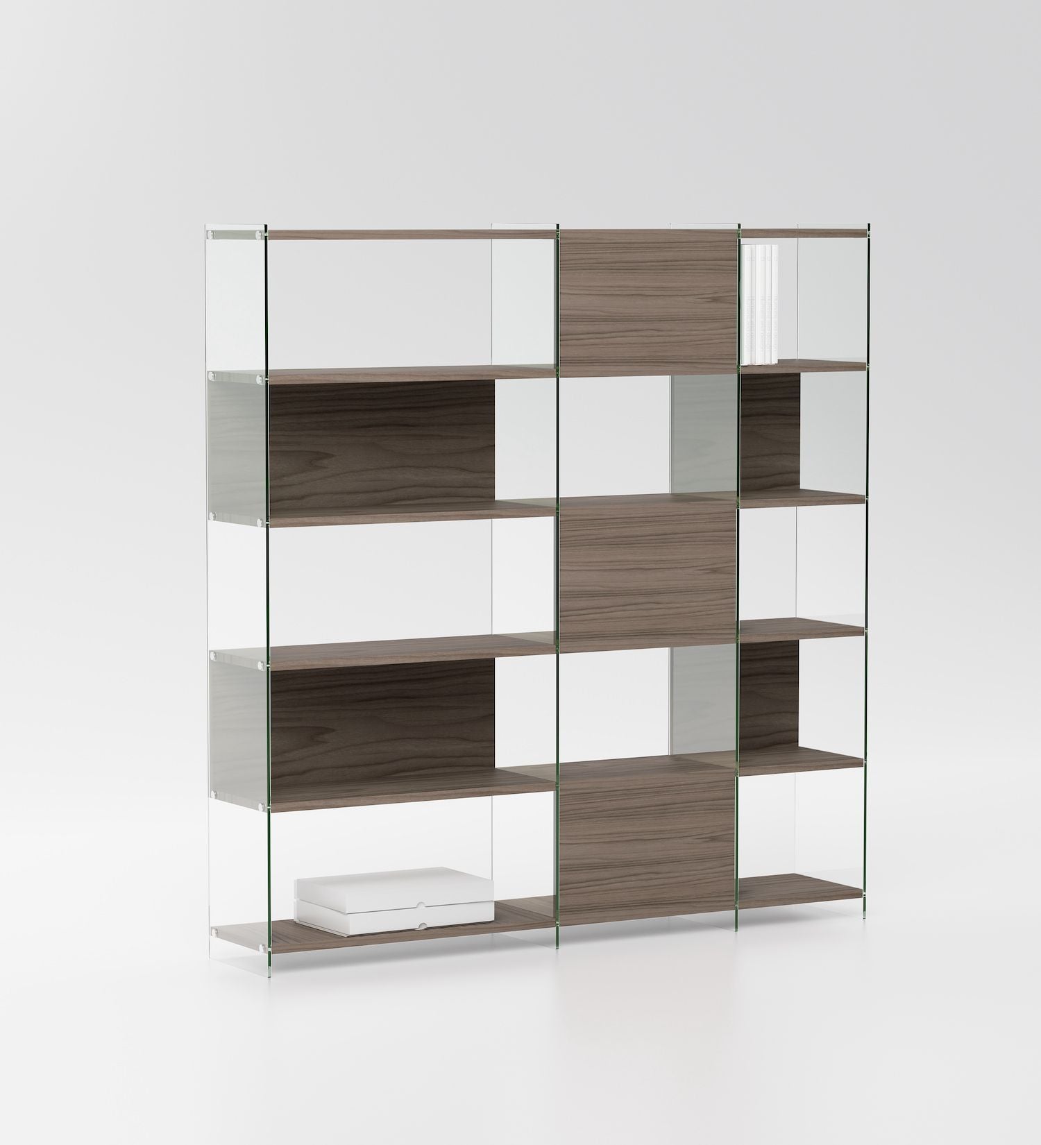 Libreria bifacciale separa ambienti Tibor6