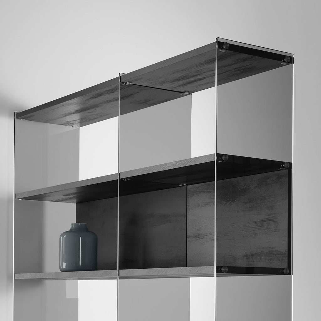 Libreria divisoria separa-ambienti Tibor-Comp24