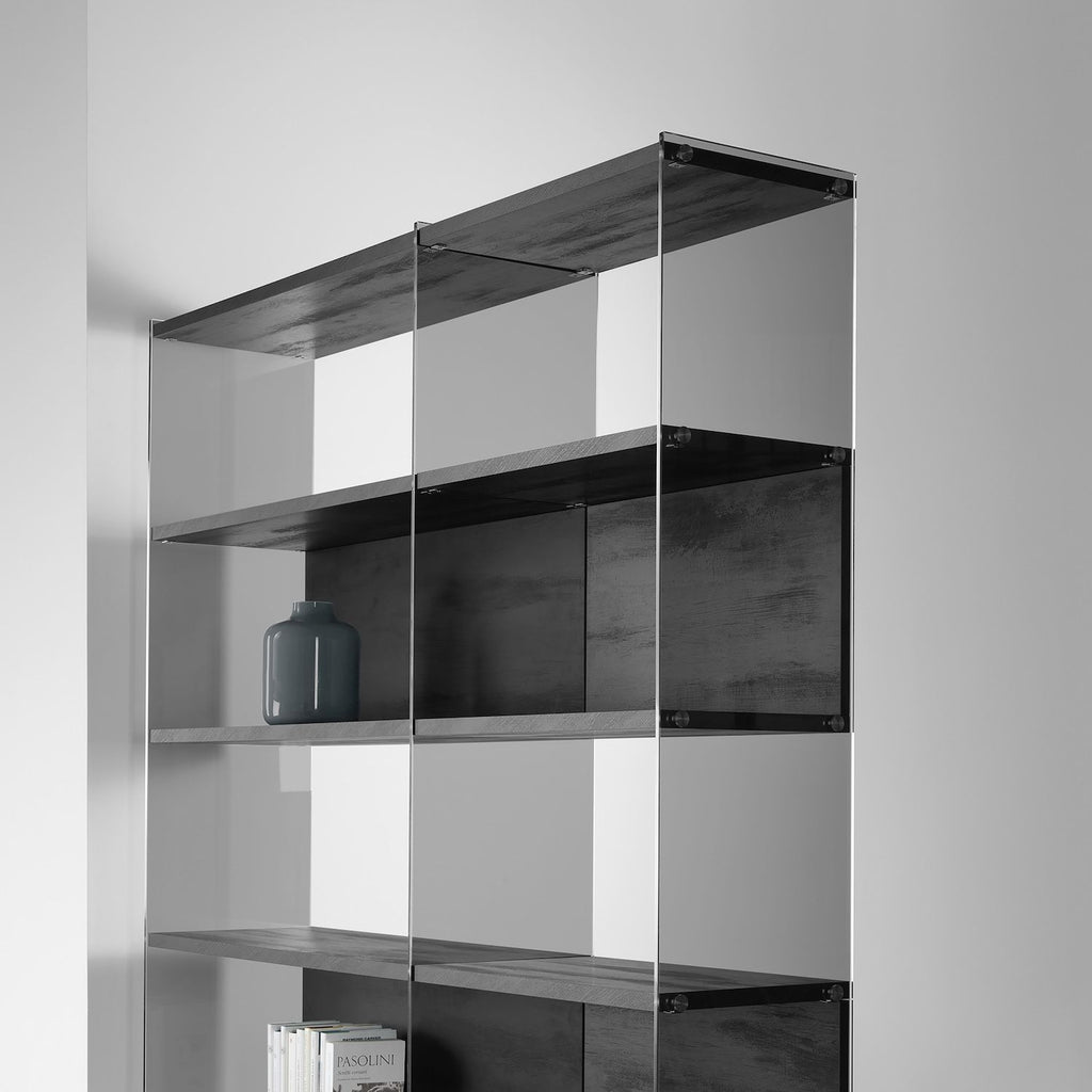 Libreria divisoria separa-ambienti Tibor-Comp24