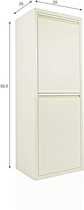 Mobile raccolta differenziata per interno ed esterno Dermot 2