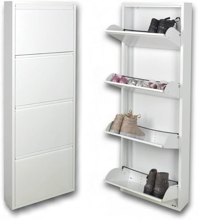 Scarpiera salvaspazio per interno o esterno Norman 4