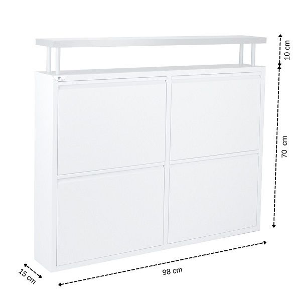 Scarpiera salvaspazio per interni o esterni Norman 6