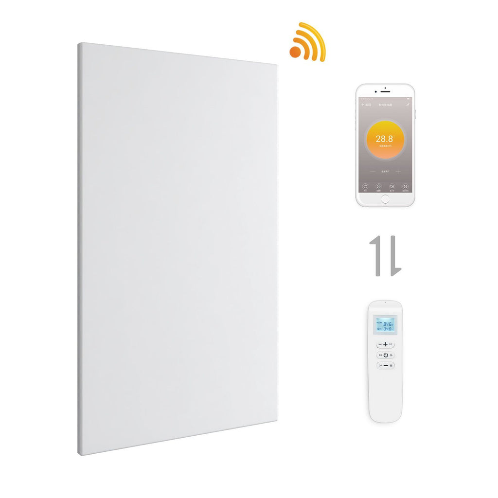 Pannello radiante ad infrarossi da parete Crystal