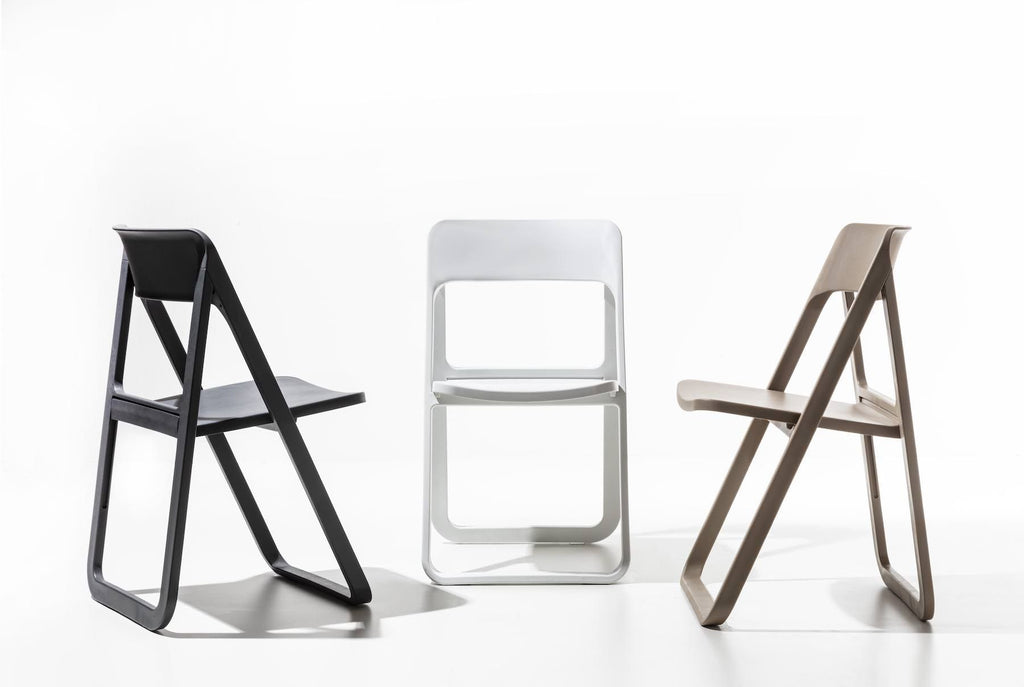 Set 4 sedie pieghevoli salvaspazio Dean