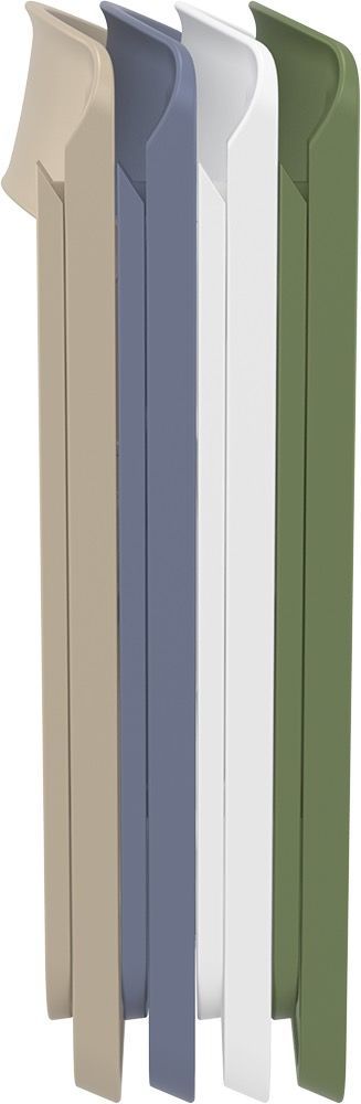 Set 4 sedie pieghevoli salvaspazio Dean